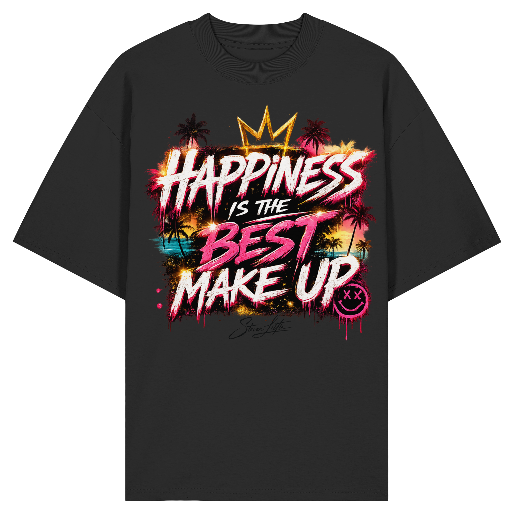 SL Front Core Tee- Happiness| Relaxed